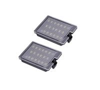 Kit d'éclairage de plaque d'immatriculation automatique, BTFWM 2 pièces feu de plaque d'immatriculation blanc arrière de voiture lampe de plaque d'immatriculation, for DODGE, Durango 2014-2020