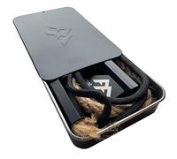Kit d'éclairage de poche pour feu | Kit en acier ferro Rod Fire Steel | Format de poche toutes saisons | Toile cirée faite à la main | Forest Fundamentals™