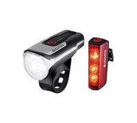Kit déclairage de vélo AURA 80 FL / Blaze Set LED à batterie noir