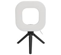 Kit D'éclairage de Vidéoconférence, 10 Niveaux de luminosité 5 Couleurs 1500lm 72 LED Lampe Vidéo à Clipser pour Ordinateur Portable avec Trépied, Lampe pour Ordinateur Portable