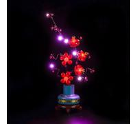 Kit d'éclairage décoratif pour Lego Plum Blossom (pas de Lego), kit d'éclairage décoratif pour Lego 10369 icônes fleur de prunier Flower Decor Jouets créatifs