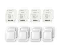 Kit d'éclairage et d'ombrage Bosch Smart Home avec interrupteur mural, 8x variateur, 8x interrupteur mural pour les acteurs intelligents