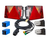Kit d'éclairage : feux arrière ASPÖCK MULTIPOINT IV + feux de position latér