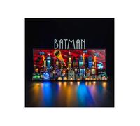 Kit d'éclairage - GENERIQUE - Version mise à jour Batman: The Animated Series Gotham City - Facile à installer - USB/piles - 5V