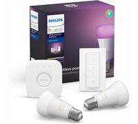 Kit D'éclairage Intelligent PHILIPS Starter Kit 2 Ampoules Smart White &
