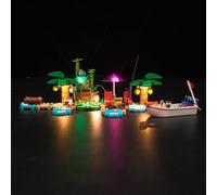 Kit d'éclairage LED Animal Crossing Kapp'n's Island Boat Tour, décoration pour Lego Käptens, jouets créatifs
