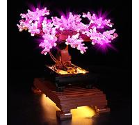 Kit d'éclairage LED BrickBling pour arbre Lego Bonsaï 10281, collection botanique, décoration d'intérieur, lumières uniquement, pas de modèle Lego inclus