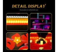 Kit d'éclairage LED BRIXSPARK pour Lego 72051, éclairage DIY pour blocs de construction Donkey Kong Arcade, briques de modèle non incluses Remote control