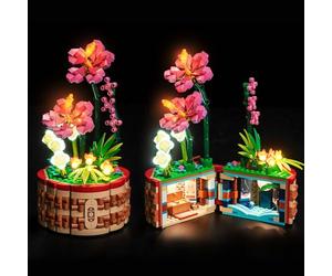 Kit d'éclairage LED, compatible avec le modèle LEGO 43252 Pot de fleurs de Moana (modèle non inclus), accessoire de décoration, jouet créatif