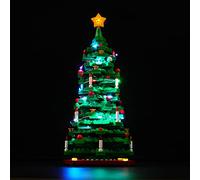 Kit d'éclairage LED compatible avec le sapin de Noël Lego 40573 (pas de modèle) - Kit d'éclairage LED pour sapin de Noël - Jouet créatif - Version standard