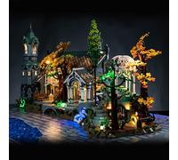 Kit d'éclairage LED compatible avec Lego 10316 The Lord of The Rings Rivendell (pas de modèle), kit d'éclairage décoratif pour The Lord of The Rings Rivendell