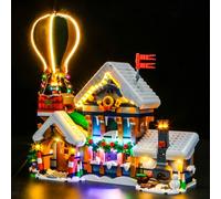 Kit d'éclairage LED compatible avec Lego 10339 Santa's Post Office (pas de modèle), kit d'éclairage décoratif compatible avec le bureau de poste du Père Noël Jouets créatifs