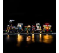 Kit d'éclairage LED compatible avec Lego 10361 Holiday Express Train (pas de modèle), kit d'éclairage décoratif compatible avec Lego Holiday Express Train Jouet créatif