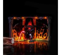 Kit d'éclairage LED compatible avec Lego 10367 Balrog Book Nook (pas de modèle), kit d'éclairage décoratif compatible avec le modèle de brique Lego Balrog Book Nook