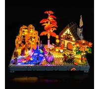 Kit d'éclairage LED compatible avec Lego 11372 Autumn Cottage Garden (pas de modèle), kit d'éclairage décoratif compatible avec les briques Lego Autumn Cottage Garden