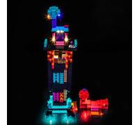 Kit d'éclairage LED compatible avec Lego 21279 La tour Enderman avec module de commutation (pas de modèle), kit d'éclairage décoratif compatible avec Lego The Enderman Tower Jouet créatif