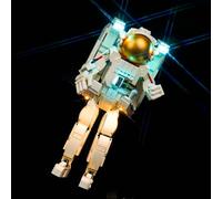 Kit d'éclairage LED compatible avec Lego 31152 Space Astronaute (pas de modèle), kit d'éclairage décoratif compatible avec Lego Space Astronaute Jouet créatif