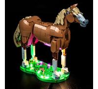 Kit d'éclairage LED compatible avec Lego 31166 Cheval Magnifique (pas de modèle), kit d'éclairage décoratif pour jouet créatif