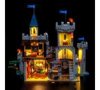 Kit d'éclairage LED compatible avec Lego 31168 Medieval Horse Knight Castle (pas de modèle), kit d'éclairage décoratif compatible avec les briques Lego Medieval Horse Knight Castle