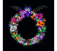 Kit d'éclairage LED compatible avec Lego 40825 Halloween Wreath (pas de modèle), kit d'éclairage décoratif compatible avec Lego Halloween Wreath Jouet créatif