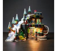 Kit d'éclairage LED compatible avec Lego 41756 Friends Ski Piste et Café Hiver Set (pas de modèle), Kit d'éclairage décoratif pour Holiday Ski Slope and Café Jouet créatif - Version standard