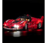 Kit d'éclairage LED compatible avec Lego 42212 Ferrari FXX K (pas de modèle), kit d'éclairage décoratif compatible avec Lego Ferrari FXX K Jouets créatifs