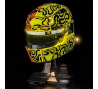 Kit d'éclairage LED compatible avec Lego 43023 F1 Team Lando Norris Helmet (pas de modèle), kit d'éclairage décoratif compatible avec Lego McLaren Mastercard F1 Team Lando Norris Helmet modèle de