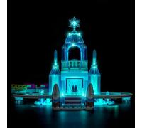 Kit d'éclairage LED compatible avec Lego 43281 Elsa's Ice Castle & Snow Ride Adventure (pas de modèle), kit d'éclairage décoratif compatible avec les briques Lego Elsa's Ice Castle & Snow Ride