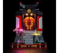 Kit d'éclairage LED compatible avec Lego 71866 Ninja Character Display 15th Anniversary (pas de modèle), kit d'éclairage décoratif compatible avec Lego Ninja Character Display 15th Anniversary