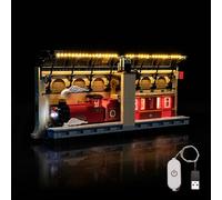 Kit d'éclairage LED compatible avec Lego 76450 Book Nook : Poudlard Express (pas de modèle), décoratif, jouet créatif