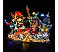 Kit d'éclairage LED compatible avec Lego 77093 The Final Battle (pas de modèle), kit d'éclairage décoratif compatible avec les briques Lego The Final Battle