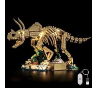 Kit d'éclairage LED compatible avec Lego 77985 Dinosaure Fossils Tricératops