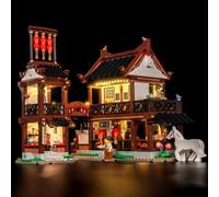 Kit d'éclairage LED compatible avec Lego 80121 Ancient Moon-Gazing Inn