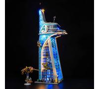 Kit d'éclairage LED compatible avec Lego Avengers Tower (pas de modèle), kit d'éclairage décoratif compatible avec Lego 76269 Marvel Avengers Tower Jouet créatif - Version standard