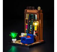 Kit d'éclairage LED compatible avec Lego Books Are My Passion 40698 (pas de modèle), kit d'éclairage décoratif compatible avec Books Are My Passion Jouet créatif