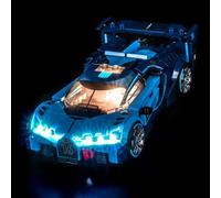 Kit d'éclairage LED compatible avec Lego Bugatti Vision GT Hyper Sports Car (pas de modèle), kit d'éclairage décoratif compatible avec Lego Bugatti Vision GT Hyper Sports Car Modèle