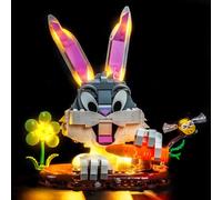 Kit d'éclairage LED compatible avec Lego Bugs Bunny 40920 (pas de modèle) - Kit d'éclairage décoratif compatible avec Lego Bugs Bunny 40920 - Modèle de blocs de construction
