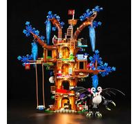 Kit d'éclairage LED compatible avec Lego Fantastical Tree House 71461 (pas de modèle), kit d'éclairage décoratif compatible avec Lego 71461 DREAMZzz Fantastique cabane d'arbre Jouet créatif