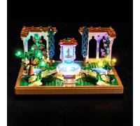 Kit d'éclairage LED compatible avec Lego Fountain Garden 10359 (pas de modèle), kit d'éclairage décoratif compatible avec Lego Fountain Garden Jouets créatifs