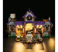 Kit d'éclairage LED compatible avec Lego King Boo's Haunted Mansion (pas de modèle), kit d'éclairage décoratif compatible avec 71436 Roi Buu Huus Maison hantée Jouet créatif