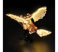 Kit d'éclairage LED compatible avec Lego Leonardo da Vinci's Flying Machine (pas de modèle), kit d'éclairage décoratif compatible avec Lego 10363 Leonardo da Vinci's Flying Machine Jouet créatif