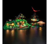 Kit d'éclairage LED compatible avec Lego The Shire 10354 (pas de modèle) - Kit d'éclairage décoratif compatible avec les briques Lego The Shire