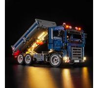 Kit d'éclairage LED compatible avec Lego Tipping Dump Truck 42203 (pas de modèle), kit d'éclairage décoratif compatible avec Lego Tipping Dump Truck