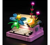 Kit d'éclairage LED compatible avec les écrivains Lego avec fleurs 31169, kit d'éclairage décoratif compatible avec les écrivains Lego avec fleurs de BrickBling