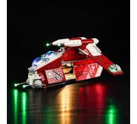 Kit d'éclairage LED compatible Lego The Clone Wars Coruscant Guard Gunship 75354, kit décoratif pour jouet - Version standard