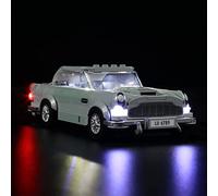 Kit d'éclairage LED créatif DIY pour Lego Speed Champions 007 Aston Martin DB5 (Bloc de Construction Non Inclus)