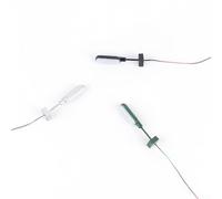 Kit d'éclairage LED de mât en treillis avec lumières de plate-forme de 28 mm pour modélisme ferroviaire N et résistances de série pour transformateur 12 V 16 V (vert)