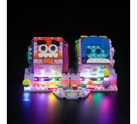 Kit d'éclairage LED décoratif, pour Lego Disney 43248 Inside Out 2 Mood cubes d'ambiance de Pixar (modèle Lego non inclus), jouets créatifs