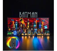Kit d'éclairage LED Kit d'éclairage à distance Lego 76271 Batman Gotham City