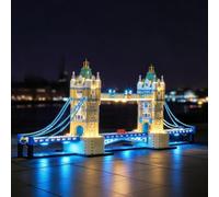 Kit d'éclairage LED LIGHTAILING pour Lego 21067 Tower Bridge | Qualité premium & montage facile - idéal déco, étagère et cadeau collector, compatible LEGO 21067 (modèle non inclus)